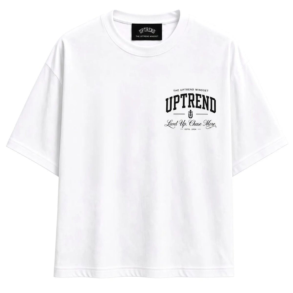 Founders Edition Oversized Tee - White & Black